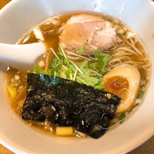 「和風だし正油ラーメン ¥750」@Dragon Noodle's ドラゴンラーメンの写真
