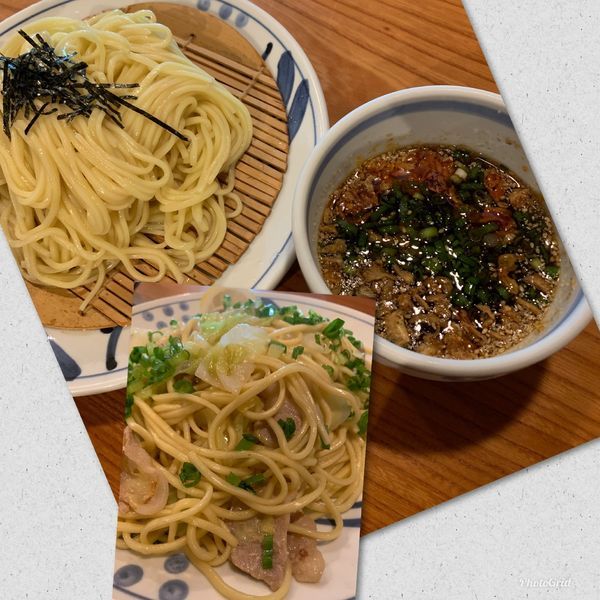 「ざるラーメン」@居酒屋三日月の写真