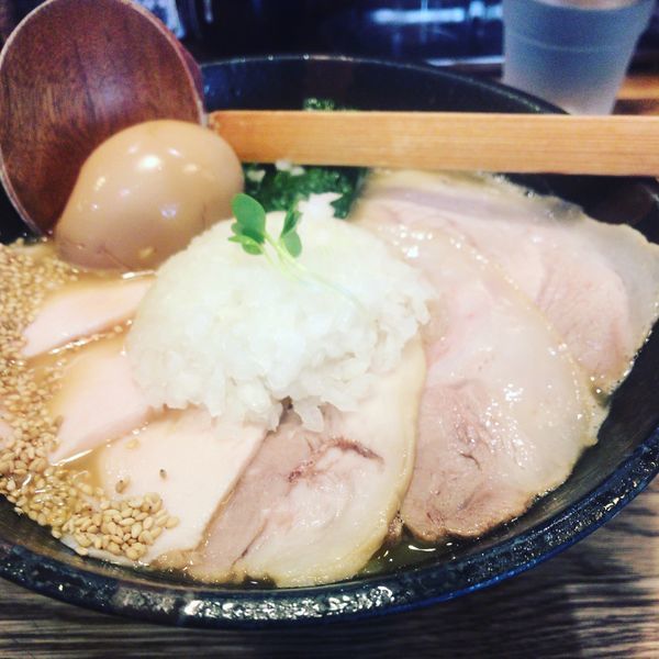 「鶏醤油」@麺屋時茂の写真