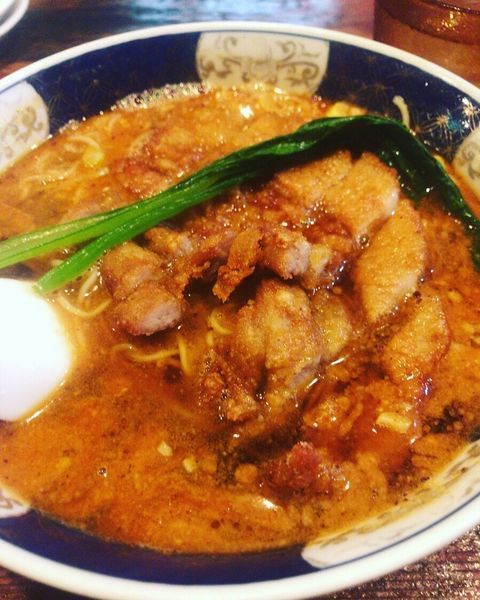 「ぱあこうだんだん麺」@支那麺 はしご 銀座四丁目店の写真