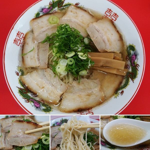 「ちゃーしゅー麺　900円」@中華そば 竹千代の写真