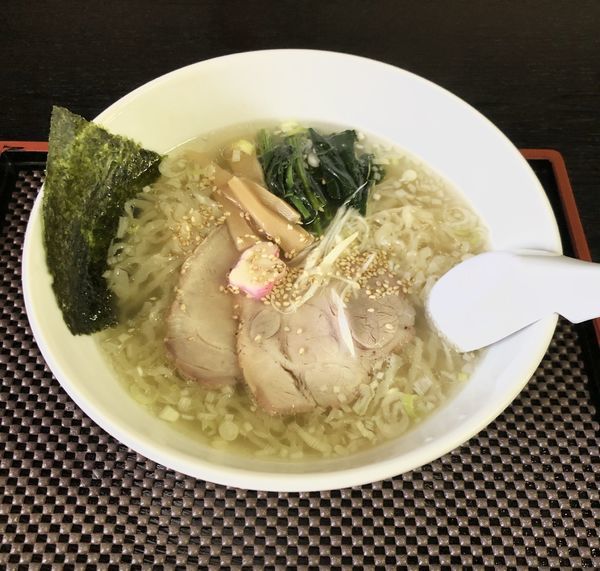 「塩ら〜麺」@手打中華もめんの写真