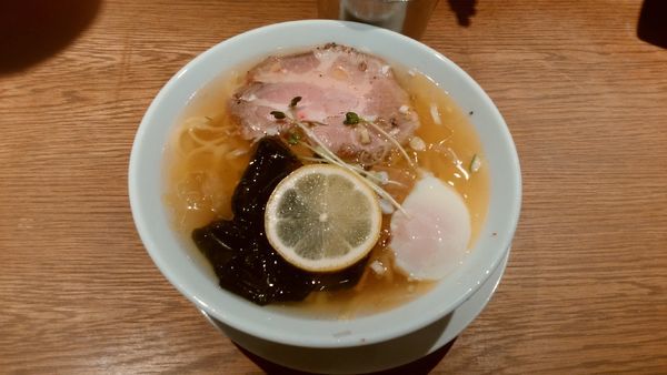 「冷やし温玉イリコそば¥950-」@中華そば 二階堂の写真