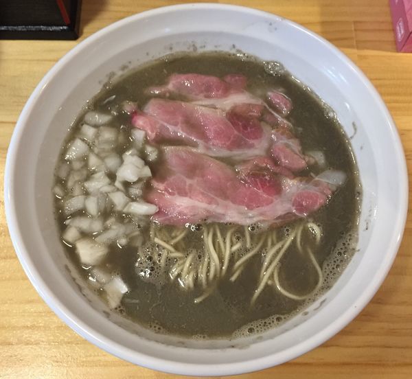 「煮干ラーメン780円」@煮干らーめん 紫乱の写真