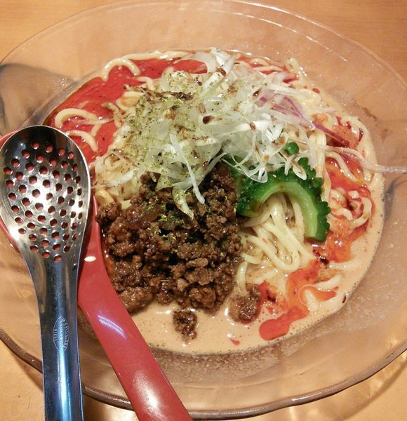 「【限定】～煮干し香る～冷やし担担麺　９００円」@麺屋 翔 品川店の写真