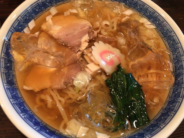 「冷たい支那そば750円」@會津支那そば屋 HEY MENの写真