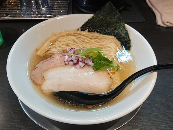 「塩中華そば」@つけ麺 中華そば アンタイNOODLESの写真