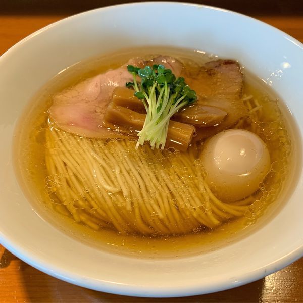 「塩煮干そば」@麺処 清水の写真