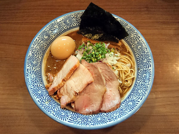 「特製極上濃厚煮干しそば」@煮干しつけ麺 宮元の写真