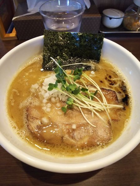 「濃厚中華そば&餃子セット」@自家製麺 まかないへきるの写真