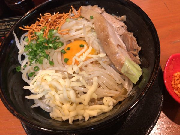 「ロクスイまぜそば」@鹿粋軒の写真