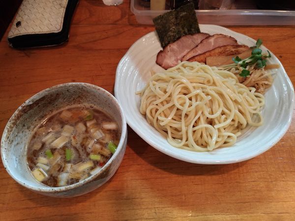 「きまぐれ限定 ちょっと濃厚煮干つけめん」@麺屋 シロサキの写真