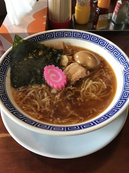 「ピリ辛にんにくそば+味玉」@マルトクラーメンの写真