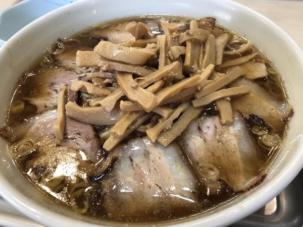 「チャーシューメン＋メンマ」@永福町大勝軒の写真