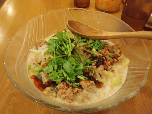 「冷やし担々麺」@鶏ポタラーメン THANK お茶の水の写真