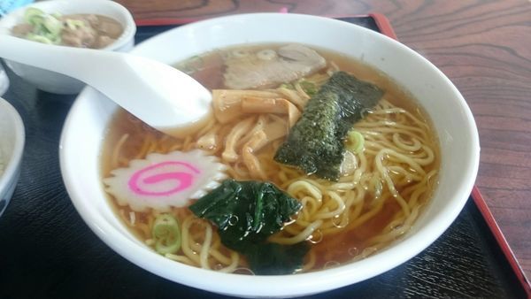 「ラーメンセット」@たまおか食堂の写真