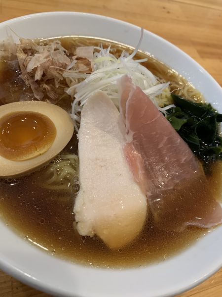 「冷やし醤油らーめん」@麺屋 ぶんけいの写真