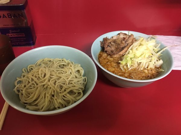 「つけ麺 小 麺少なめ」@ラーメン二郎 中山駅前店の写真