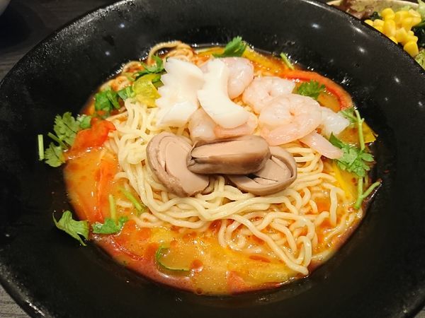 「トムヤム冷やし(麺少なめ)820円」@ラーメン大至の写真