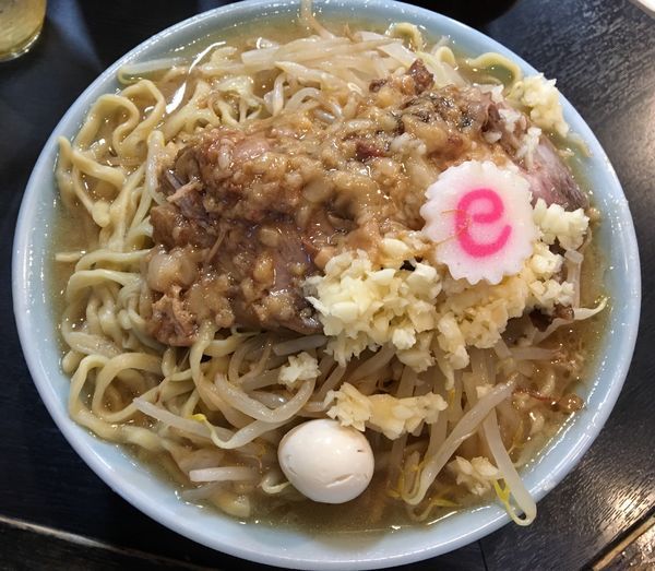 「ラーメン   ニンニク ちょいアブラ」@自家製麺 No11の写真