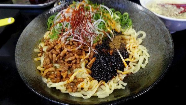 「汁なし担々麺 温 中盛」@汁なし担々麺 ちりちりの写真