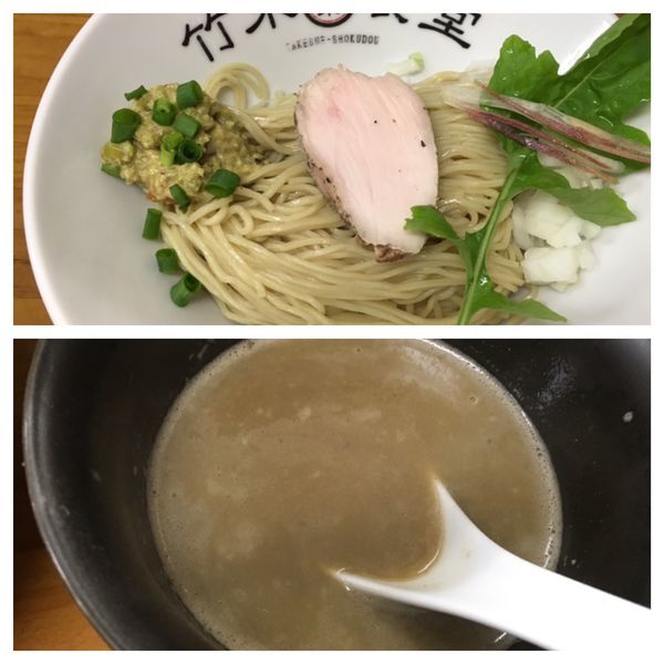 「ド煮干し細つけ麺」@ラーメン専科 竹末食堂の写真