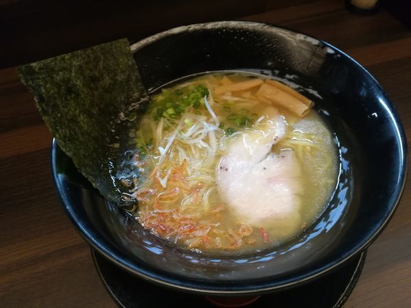 「濃厚海鮮白湯塩ラーメン悠」@麺匠 藩次郎 武蔵新城 総本店の写真