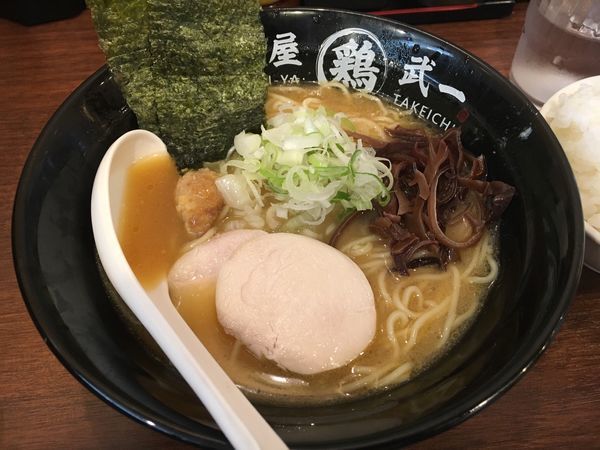 「濃厚鶏白湯そば 塩」@濃厚鶏そば 麺屋武一 北千住店の写真