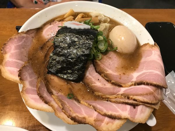 「得製ラーメン＋チャーシュー」@麺匠うえ田の写真