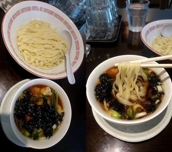 「限定『生姜醤油のつけめん(￥900)』」@新潟長岡らぁめん 安ざわ食堂の写真