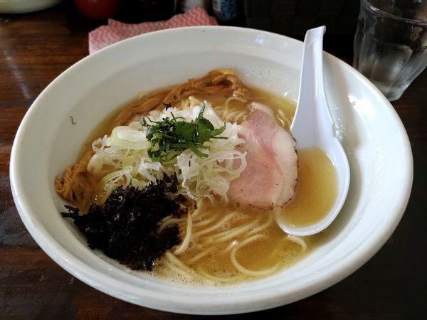 「鶏濃麺　塩」@濃麺 海月の写真