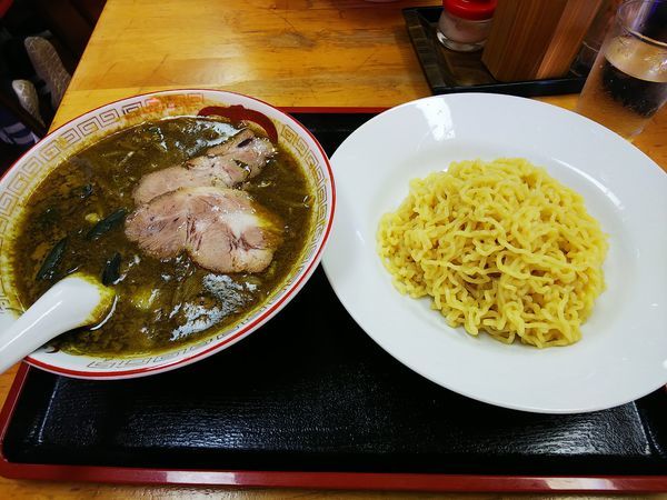 「カレ冷しつけめん」@味の大王 室蘭本店の写真