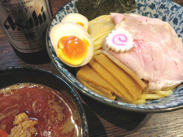 「【限定】ピリ辛6種のスパイスつけ麺 ￥930」@麺処はなぶさの写真