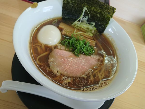 「真鯛焼き干しと浅蜊醤油そば並、まぜそば 1000円」@中華そば屋 おお田の写真