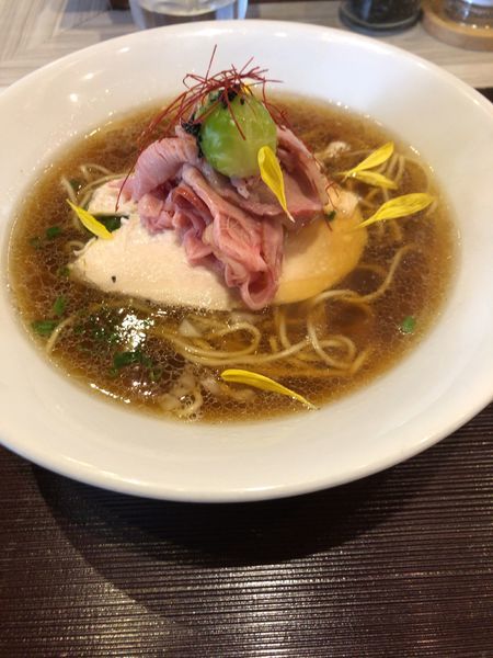 「【限定】豚と水」@つくばらーめん 鬼者語 -オニモノガタリ-の写真