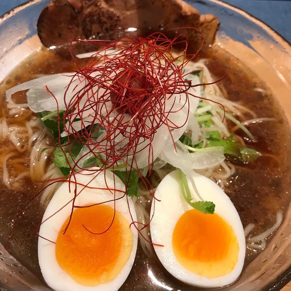 「ひやくろ大盛(870円)」@麺巧 潮の写真