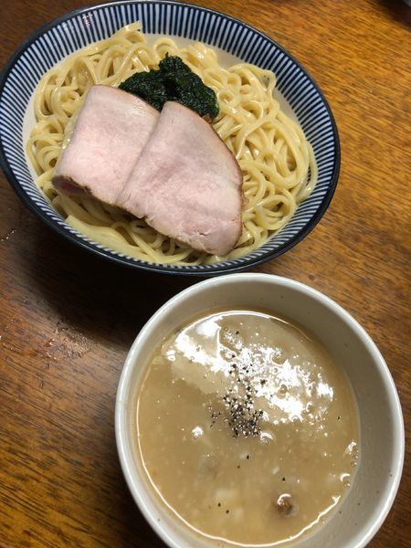 「【限定】豚骨アサリつけ麺」@良温(Ra-on)の写真
