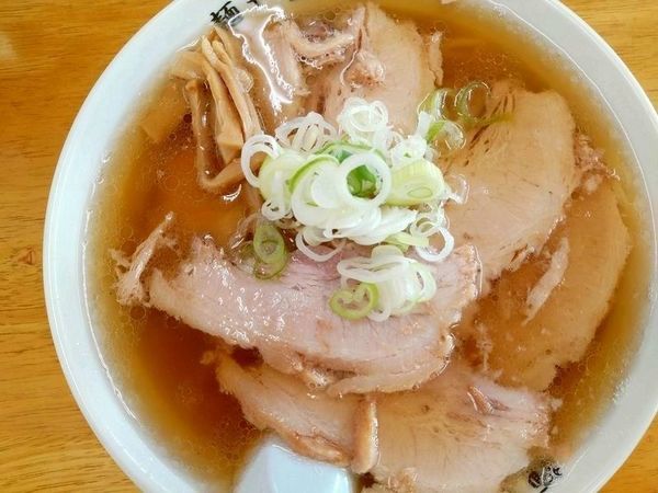 「チャーシューめん」@青竹手打ちラーメン 麺や大山の写真