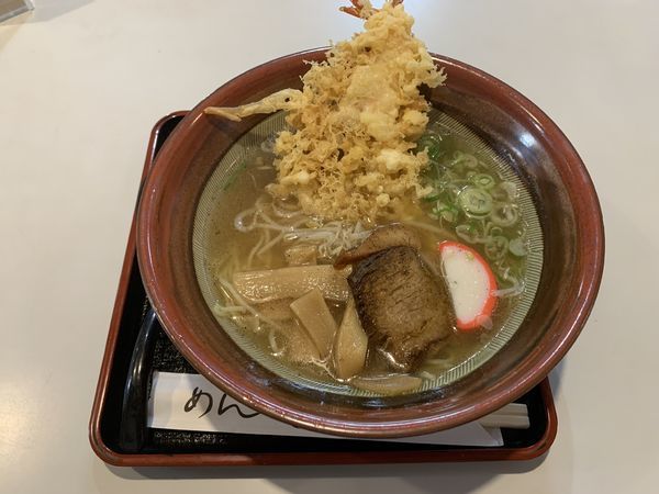 「天ぷら中華 730円」@麺類 志のだやの写真
