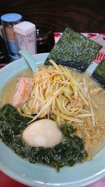「ネギラーメン+味玉」@ラーメンショップ幸手 金田亭の写真