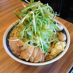 ネギチャーシュー(倍)にんにく