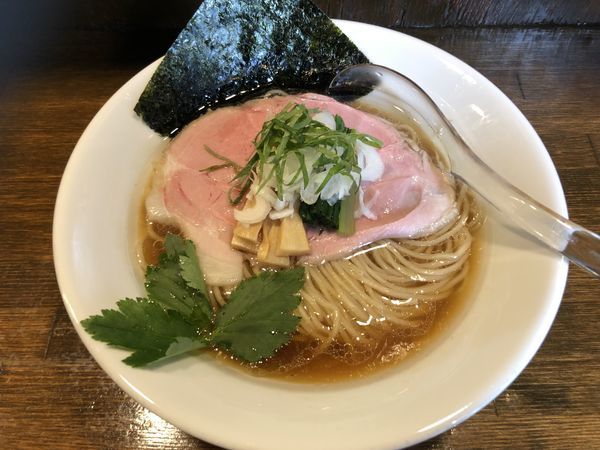 「マグロ醤油らぁ麺」@Soupmenの写真