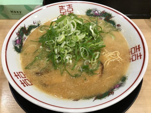 「こってり背脂中華そば  720円」@中華そば 花京 大正店の写真