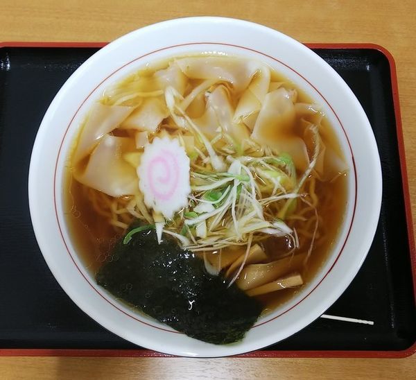 「一押しワンタンメン780円」@山形キッチンの写真