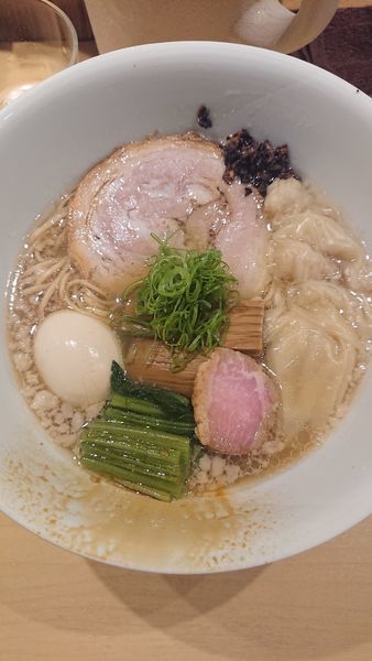 「特製醤油そば」@饗 くろ㐂の写真