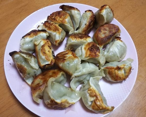 「鉄なべ餃子1296円」@鉄なべ 中州本店の写真