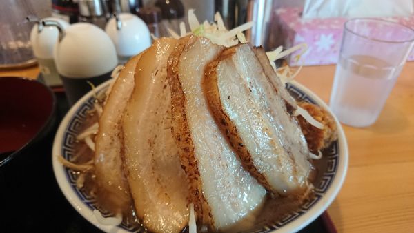 「富士チャーシュー麺 黒醤油」@優勝軒 狭山店の写真