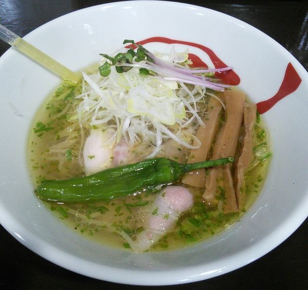 「青唐の塩　８３０円」@麺や 魁星の写真