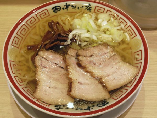 「【限定】冷やかけ中華そば（750円）」@中華そば専門 田中そば店 武蔵境店の写真