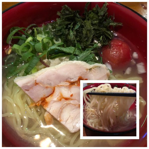 「【コース限定】冷やしラーメン 他いろいろ」@遊飯家 酒舞の写真